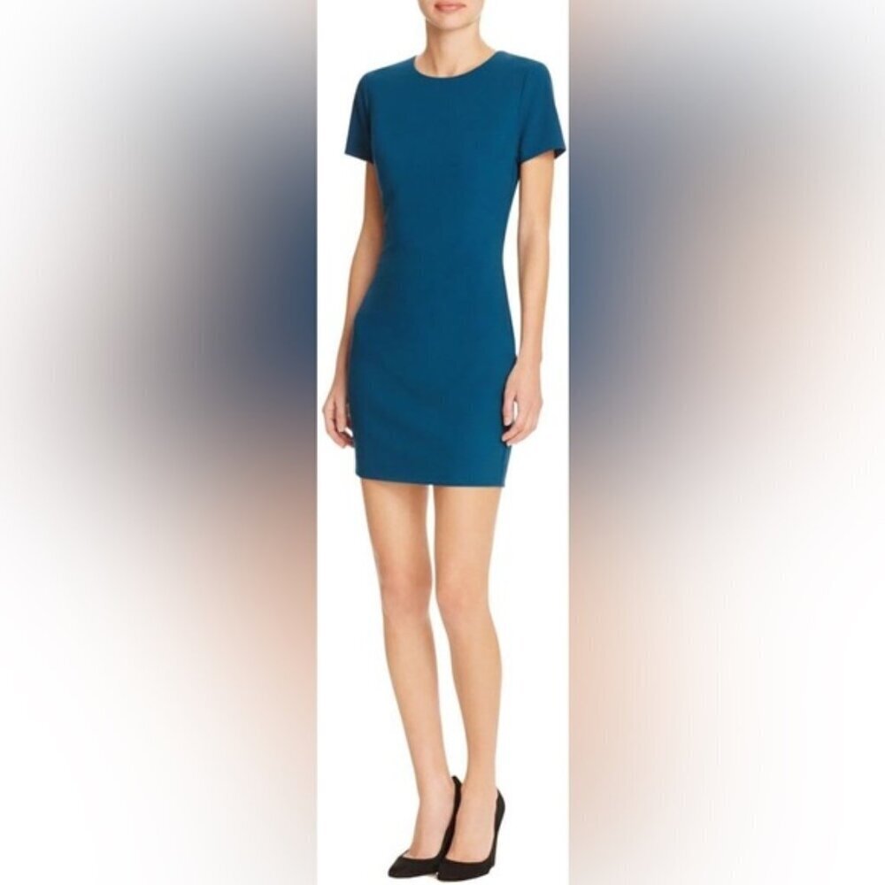 LIKELY x REVOLVE turquoise sheath dress 8